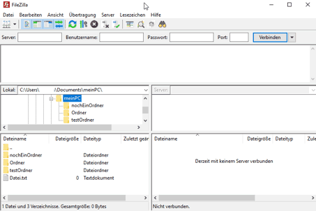 FTP WordPress Filezilla