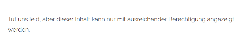 Screenshot zum Thema Members Plugin WordPress