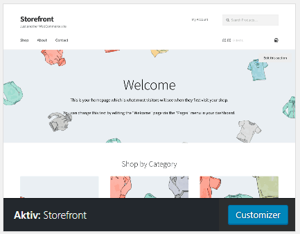 Woocommerce Storefront