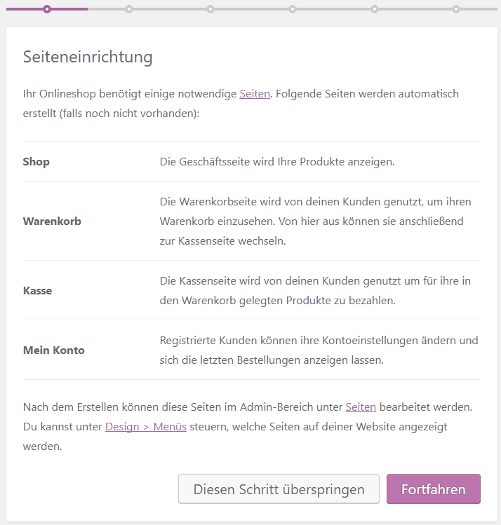 Woocommerce Installation