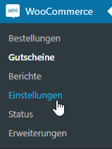 Gutschein Woocommerce
