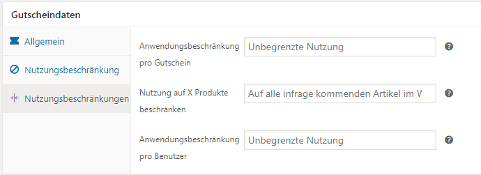 Nutzung 2 WooCommerce